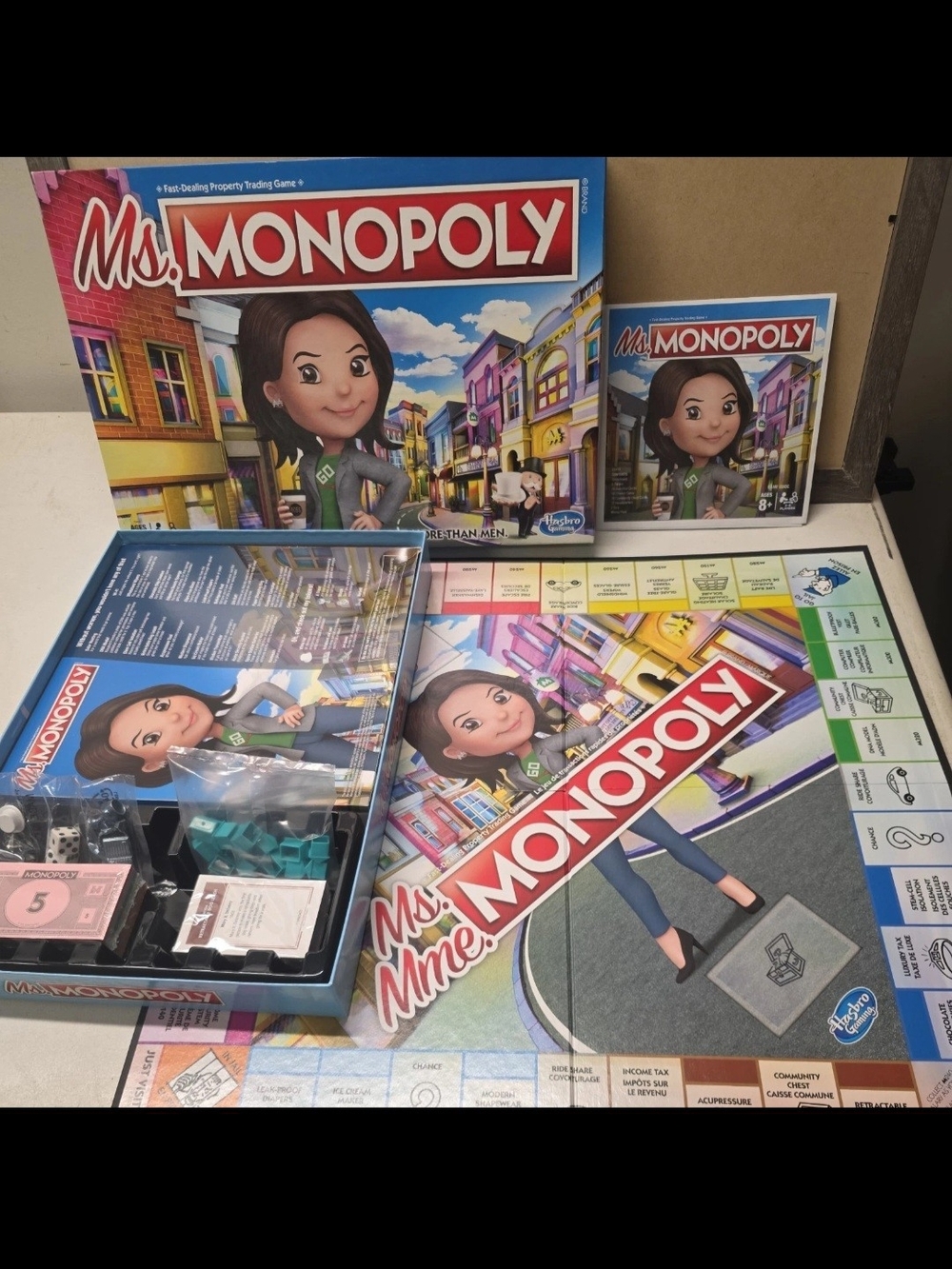 Hasbro Ms. Monopoly Board Game -